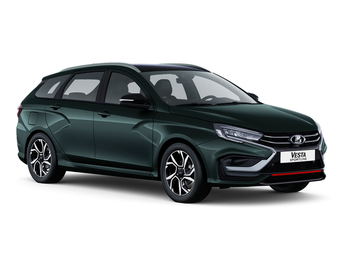 Lada Vesta SW Sportline Серебристо-темно-серый